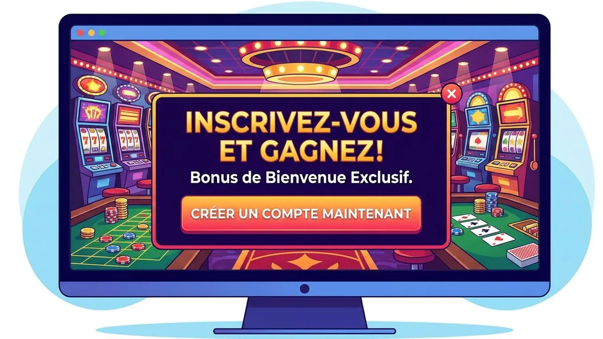 Inscription avec bonus